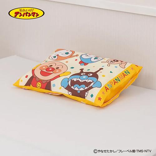 アンパンマン 枕 子供用 西川 枕カバー付 洗える まくら ピロケース プレゼント ギフト 速乾 ばいきんまん ドキンちゃん コキンちゃん 37×27cm | 西川 | 02