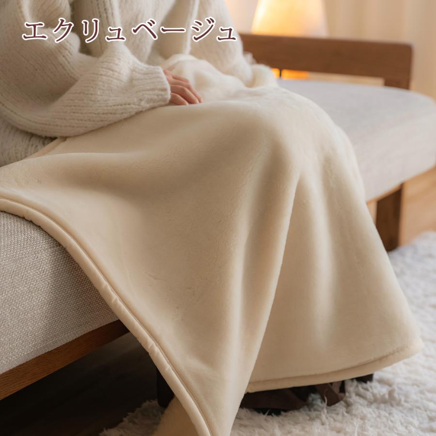 ひざ掛け ブランケット 毛布 70×100 日本製 泉大津 厚手 ポリエステル