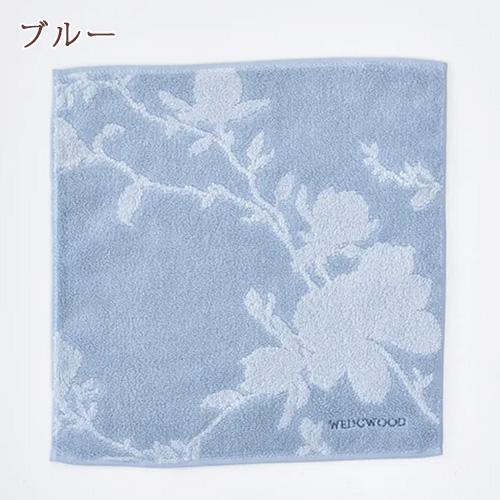 ミニタオル タオル 今治タオル ウェッジウッド 25×25cm 日本製 西川 綿100％ マグノリア 今治 タオル 花柄 かわいい おしゃれ ウエッジウッド WEDGWOOD | 西川 | 05