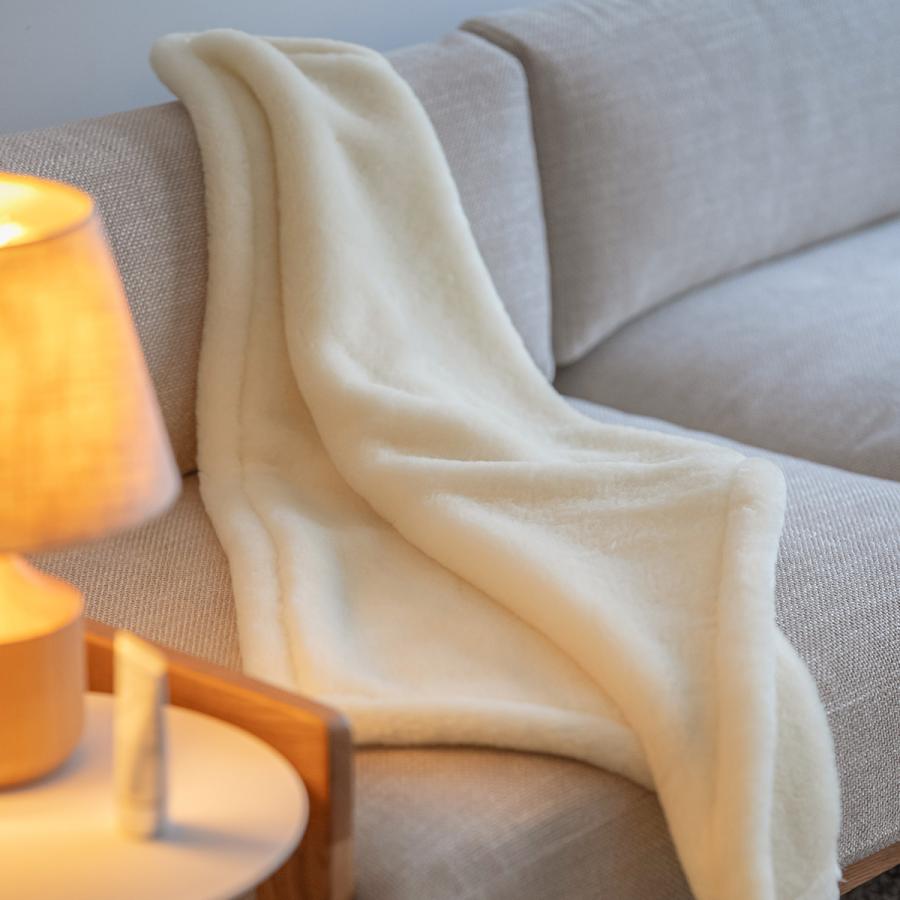 毛布 ひざ掛け 膝掛け 70×100cm ウール 100% ブランケット 泉大津 日本