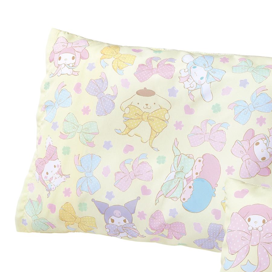 枕 子供用 西川 枕カバー付き サンリオ 洗える まくら ピロー 子ども こども キッズ ジュニア枕 キャラクター 速乾 37×27cm | 西川 | 03