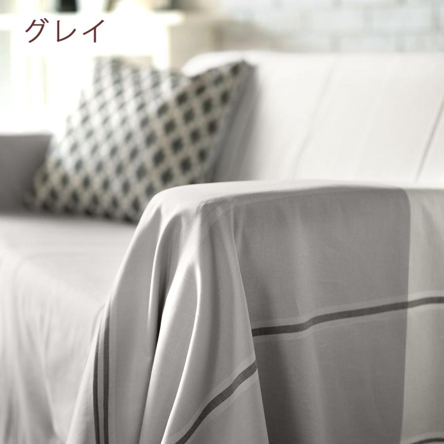 Fab the Ｈome 〜Vistaヴィスタ〜 マルチカバー フリークロス 綿100％ ベッドスプレッド ソファカバー こたつ上掛け |  | 08