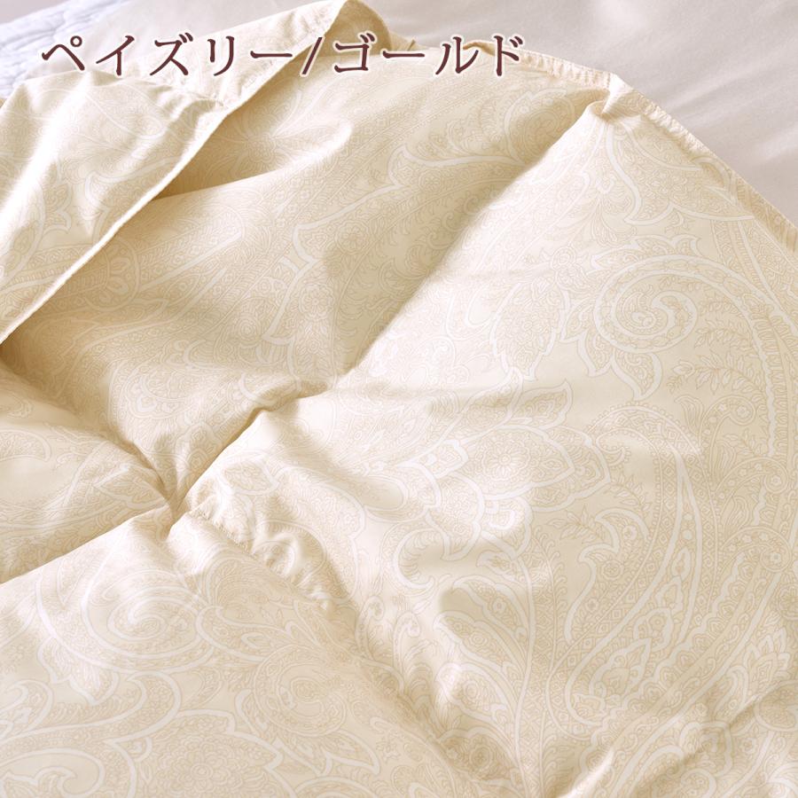 羽毛肌掛け布団 ハーフケット 150×100cm 西川 夏用 フランス産ホワイトダウン85％ 洗える ダウンケット 肌掛布団 コインランドリーOK ひざ掛け お昼寝用 | 西川 | 04