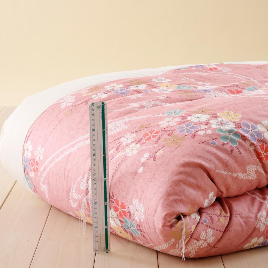 掛け布団 シングル 日本製 昔ながらの掛けふとん 綿混掛け布団 150×210cm 8516 RF124A シングル | ブランド登録なし | 03