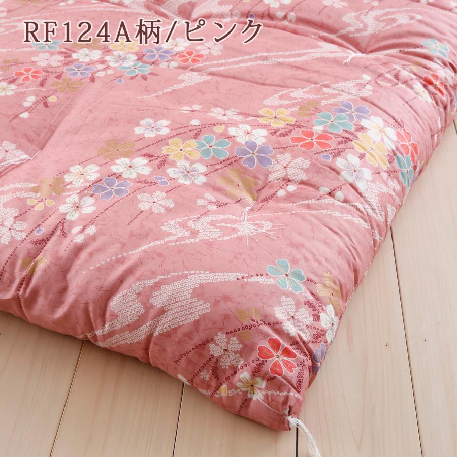 敷き布団 シングル 日本製 昔ながらの敷きふとん 綿混 綿わた 敷布団 100×210cm お仕立て | ブランド登録なし | 08