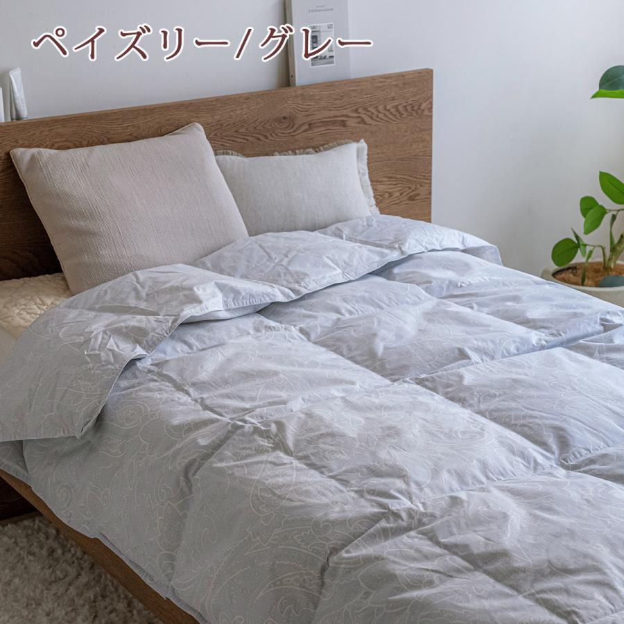 羽毛肌掛け布団 セミダブル 西川 夏用 ダウンケット 羽毛 掛け布団 厳選ダウン90％ 綿100％ 羽毛布団 セミダブルサイズ ウォッシャブル 洗える_8