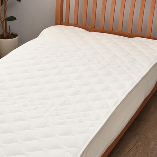 ベッドパッド セミダブル マットレス 西川 ウォッシャブル 抗菌 防ダニ 速乾 ポリエステルベッドパッド 200cm用 洗える ベッドパット セミダブルサイズ | 西川 | 02