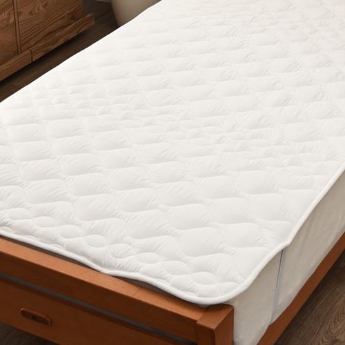 ベッドパッド セミダブル マットレス 西川 ウォッシャブル 抗菌 防ダニ 速乾 ポリエステルベッドパッド 200cm用 洗える ベッドパット セミダブルサイズ | 西川 | 03