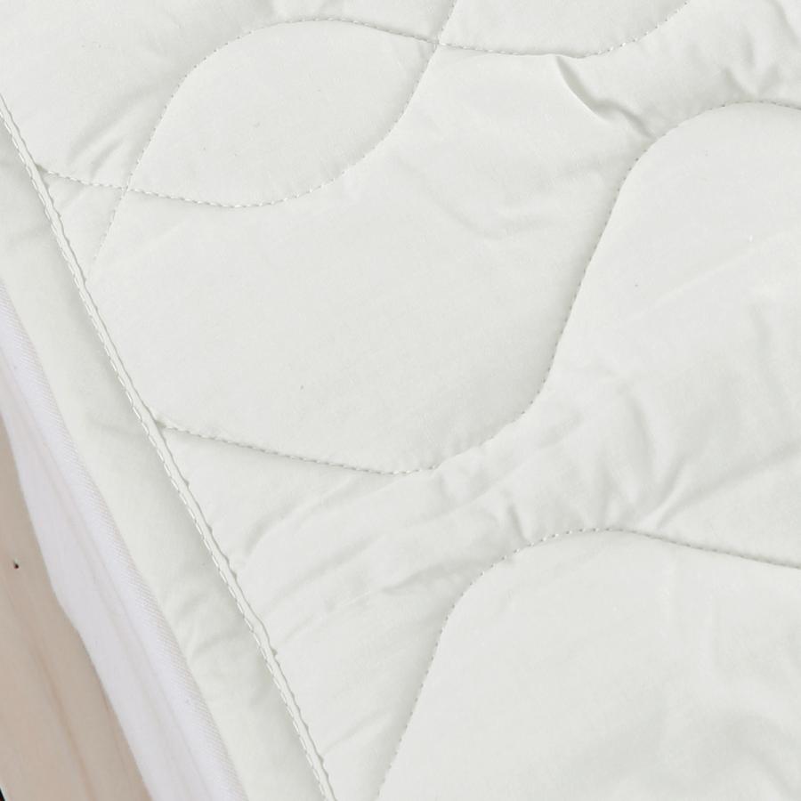 ベッドパッド セミダブル マットレス 西川 ウォッシャブル 抗菌 防ダニ 速乾 ポリエステルベッドパッド 200cm用 洗える ベッドパット セミダブルサイズ | 西川 | 07