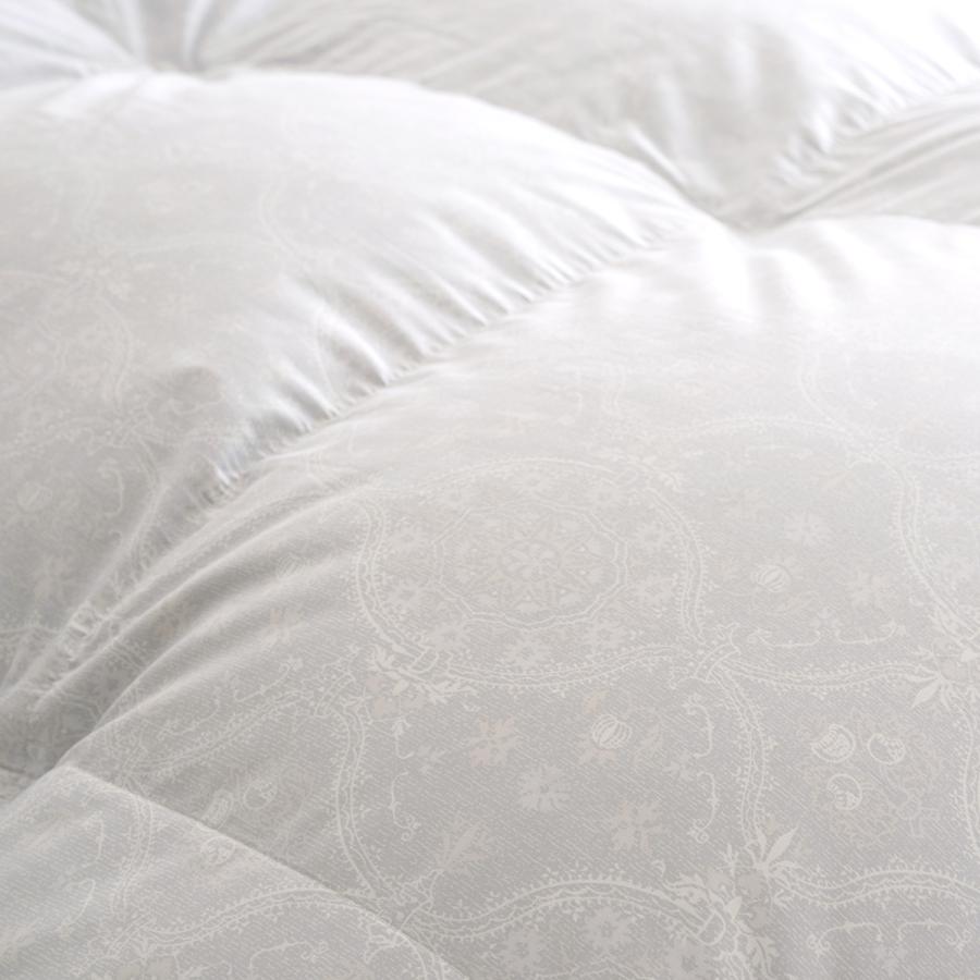 羽毛布団 セミダブル ロマンス 小杉 西川掛カバー特典付 DP400 掛け布団 日本製 ダウン93% 増量1.6kg 抗菌 花粉 ダニ対策 | ロマンス小杉 | 03