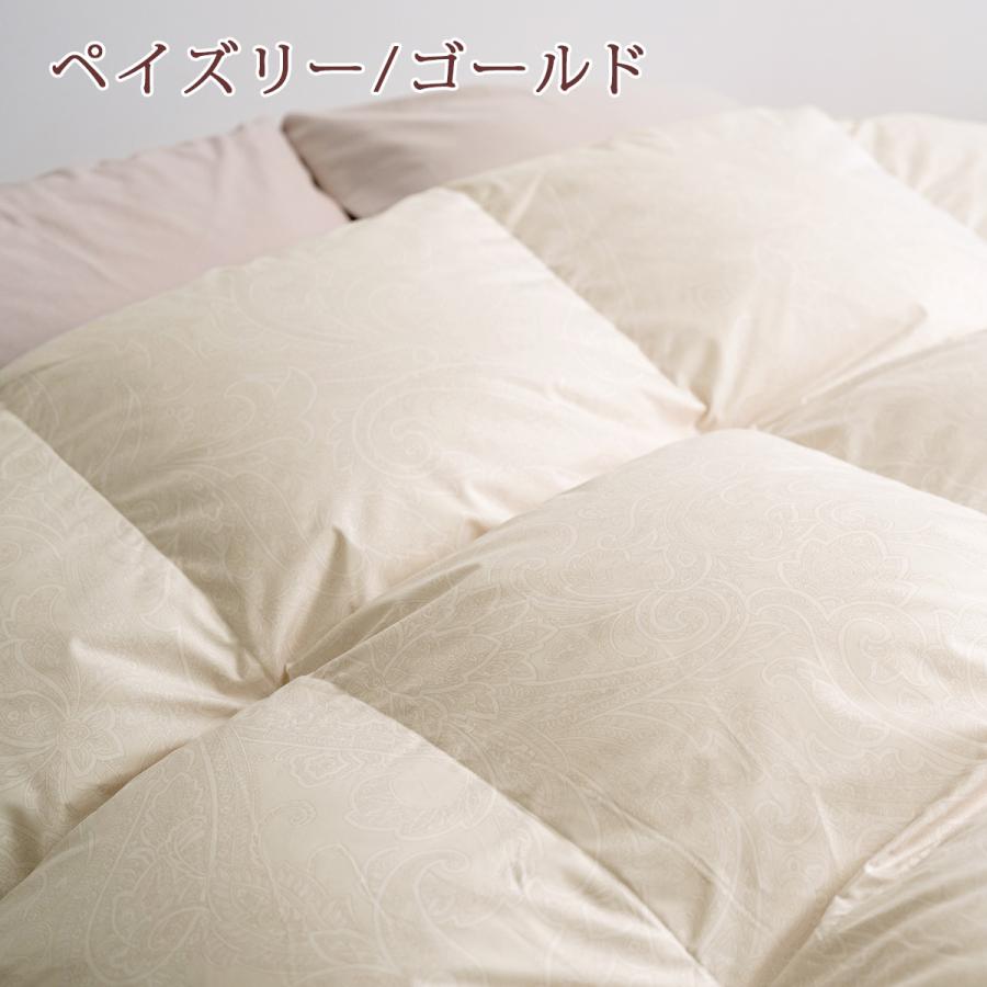羽毛布団 セミダブル 西川 洗える コインランドリー 増量1.5kg ダウン90% 軽量生地 日本製 羽毛掛け布団 羽毛ふとん | 西川 | 03