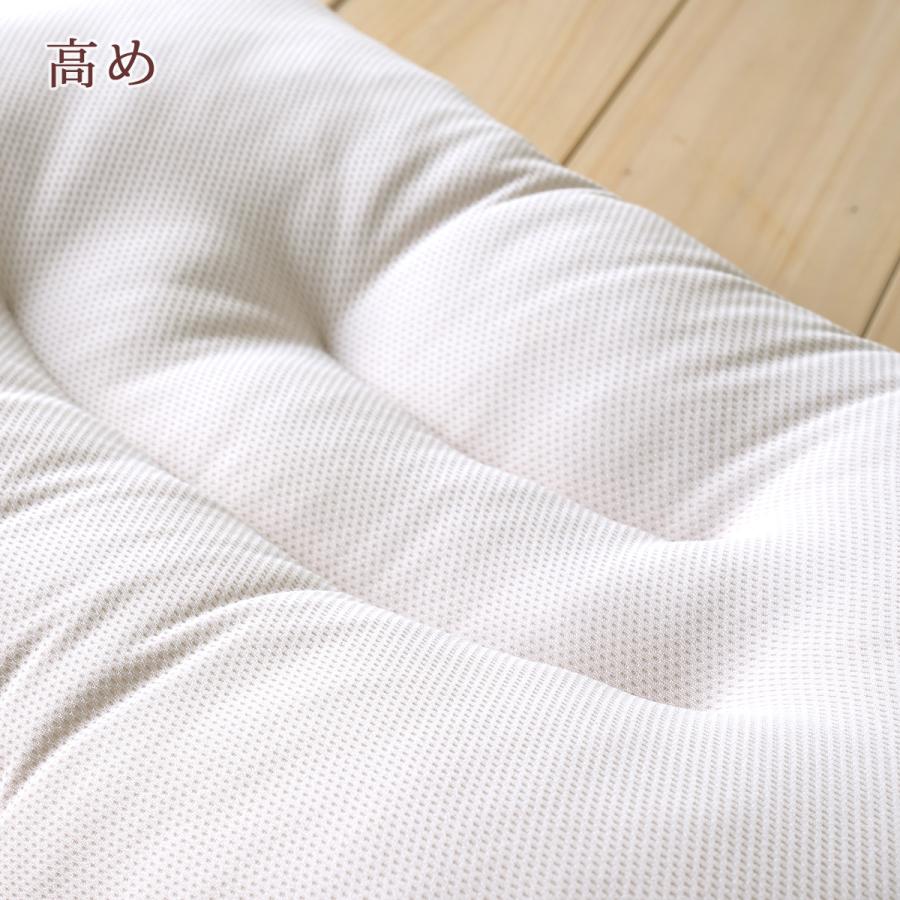 枕 まくら 西川 ポリエステル枕 高さ調節 洗える 低め 高め 41×57cm 大人サイズ 西川リビング 送料無料 | 西川 | 07