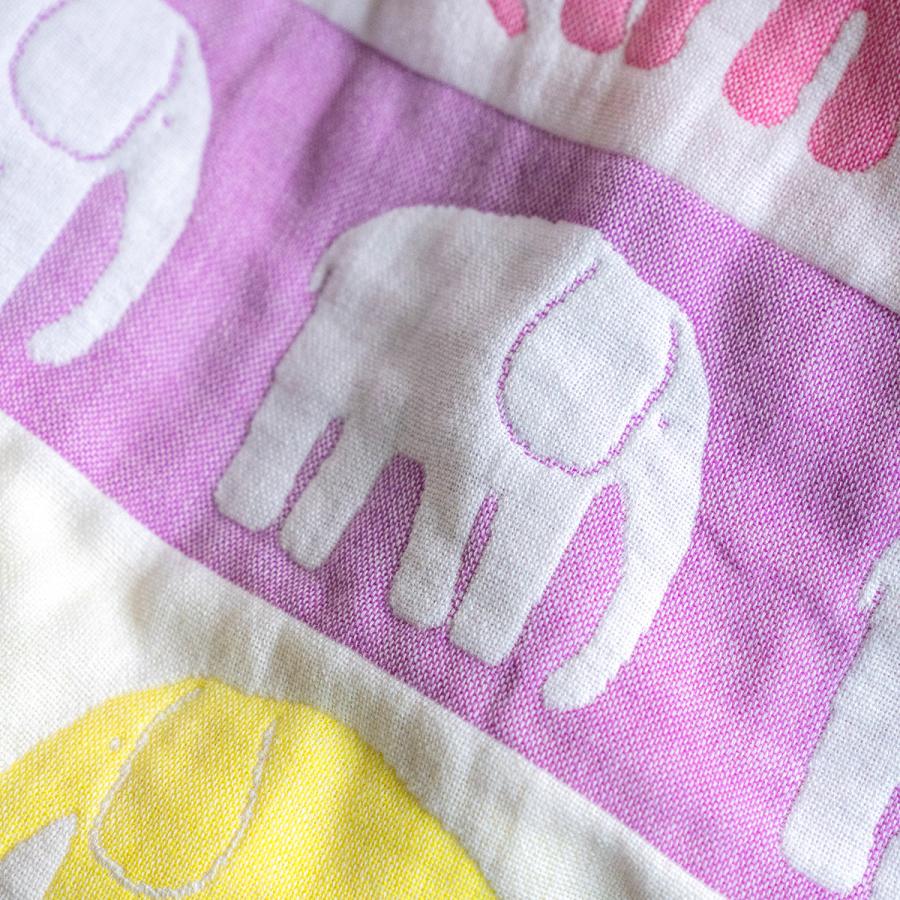 西川 ベビーガーゼケット 日本製 今治 綿100％ 子供 お昼寝 保育園 フィンレイソン エレファンティヴァッパウス | 西川 | 08