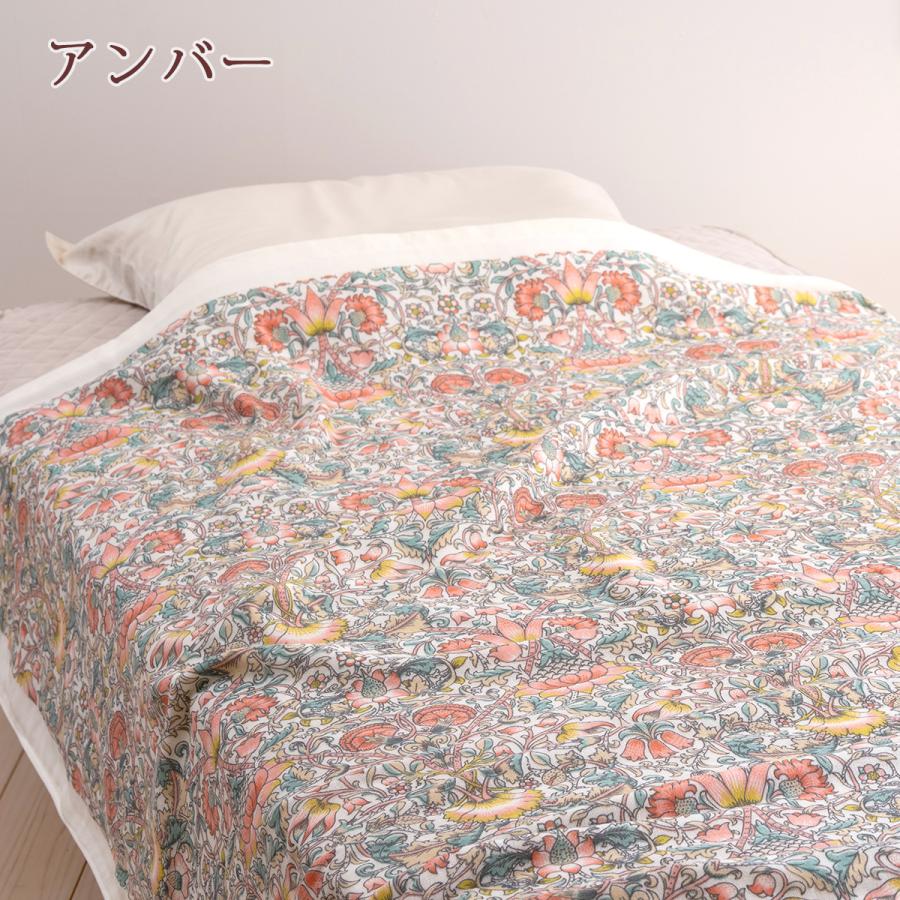 ポイント10倍 ロマンス小杉 ガーゼケット シングル 今治 コットン V＆A ウィリアムモリス 日本製 綿100% Lodden ロウデン 4重ガーゼ シングルサイズ | ロマンス小杉 | 02