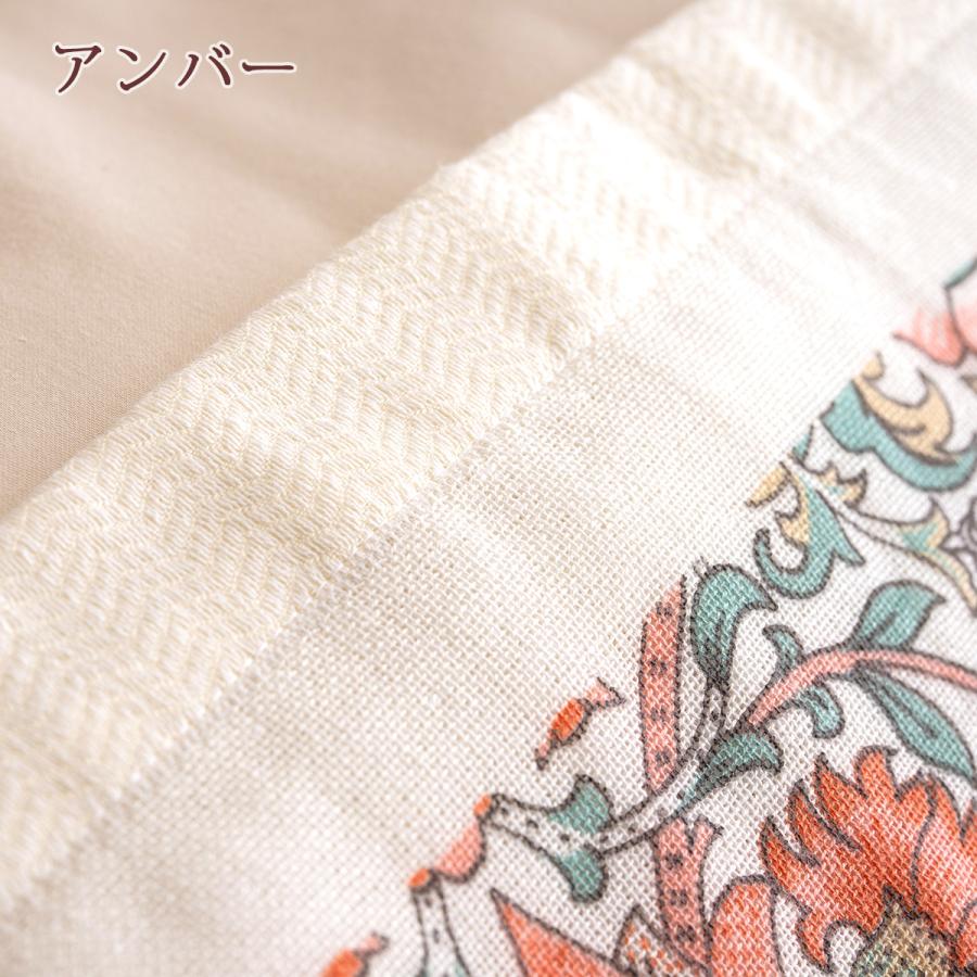 ポイント10倍 ロマンス小杉 ガーゼケット シングル 今治 コットン V＆A ウィリアムモリス 日本製 綿100% Lodden ロウデン 4重ガーゼ シングルサイズ | ロマンス小杉 | 04