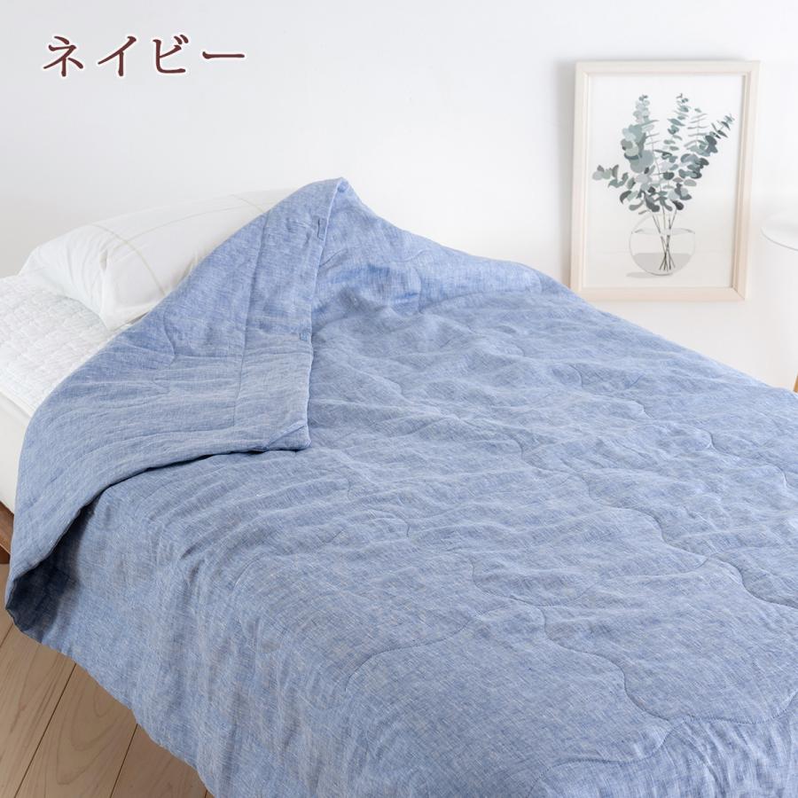西川（nishikawa） 肌掛け布団 シングル 麻 肌掛けふとん 洗える 肌