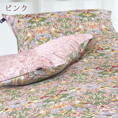 V＆A ウィリアムモリス ロマンス小杉 枕カバー 日本製 綿100% Strawberry Thief いちご泥棒 枕 43×63cm 43×63cm用 ピローケース 枕 | ロマンス小杉 | 01
