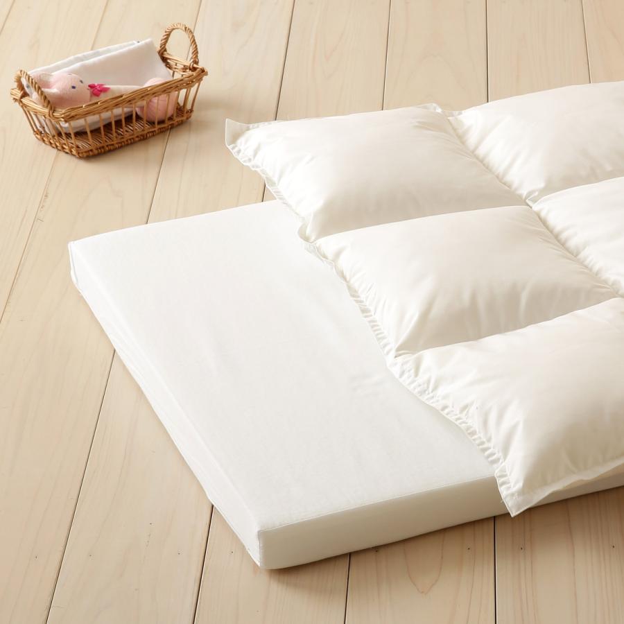 ベビー布団 西川 ミニ 羽毛布団 東京西川 洗える 掛け布団 ダウン90% 日本製 赤ちゃん ベビー リビング 西川産業 | 西川 | 05