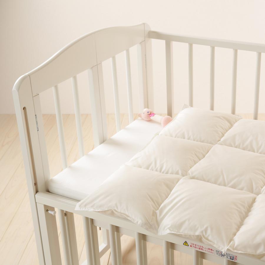 ベビー布団 西川 ミニ 羽毛布団 東京西川 洗える 掛け布団 ダウン90% 日本製 赤ちゃん ベビー リビング 西川産業 | 西川 | 08