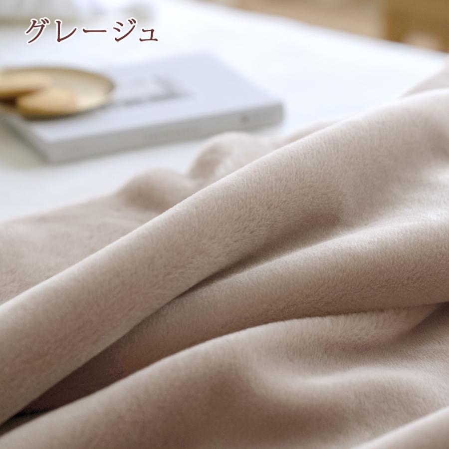 毛布 シングル 2枚合わせ 西川 西川産業 東京西川 ブランケット アクリル毛布 吸湿 発熱 静電気防止 無地 ローズオイル配合 2.5kg 洗える | 西川 | 09