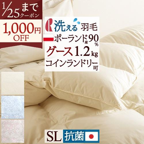 破格（ロマンス小杉）高級羽毛布団シングルサイズ