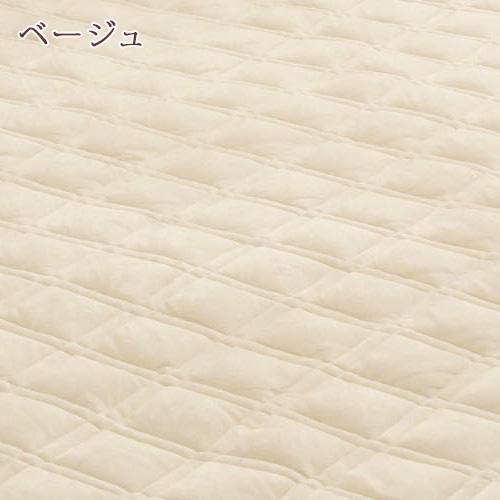 敷きパッド セミダブル あったか 綿100％ 綿ベロア 敷パッド 秋冬春向き あったか ベッドパッド セミダブルサイズ | ロマンス小杉 | 04
