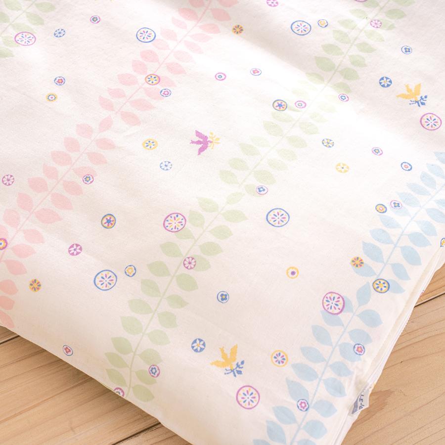 ベビー布団カバー ベビー用 肌掛け布団カバー 87×117cm 綿100％ 西川 日本製 毛布カバー ベビーふとん 85×115cm用 ミルジョワ | 西川 | 07