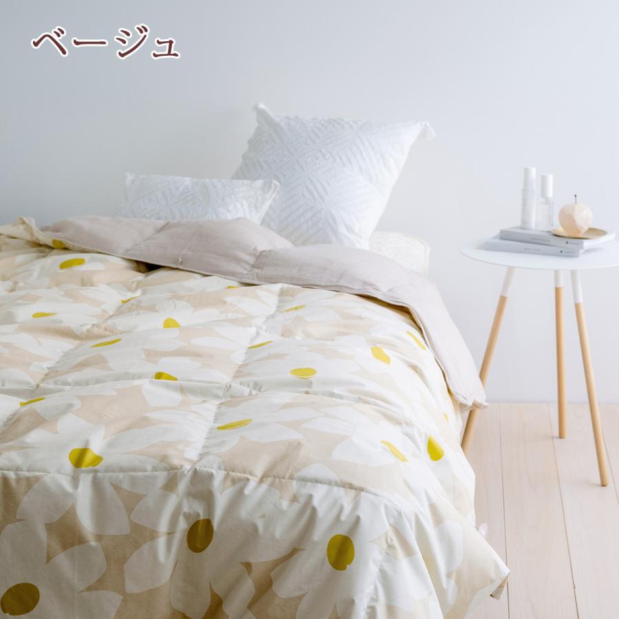 羽毛肌掛け布団 シングル フランス産 ホワイトダウン90% 裏ガーゼ 西川 ダウンケット 羽毛布団 洗える 夏 掛け布団 日本製 | 西川 | 03