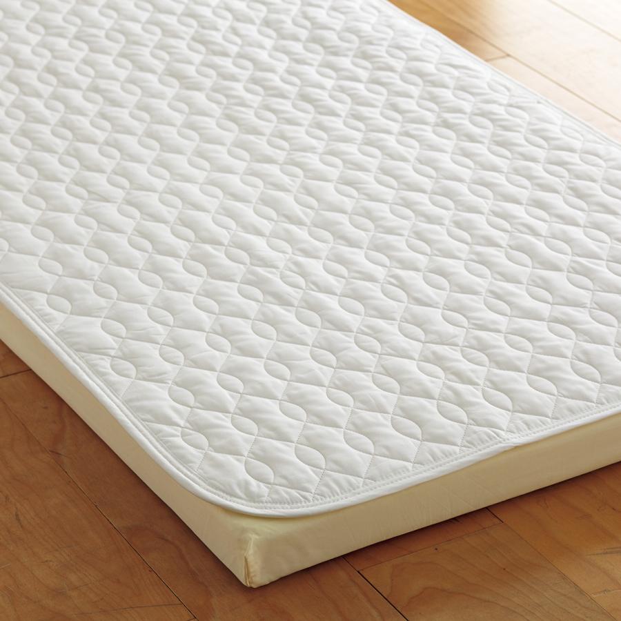 ベビー キルトパッド 敷きパッド 日本製 70×120 レギュラー 西川 赤ちゃん 汗取り 汗とり キルトパット 脱脂綿 綿100％ 吸湿 ベビー布団 | 西川 | 01