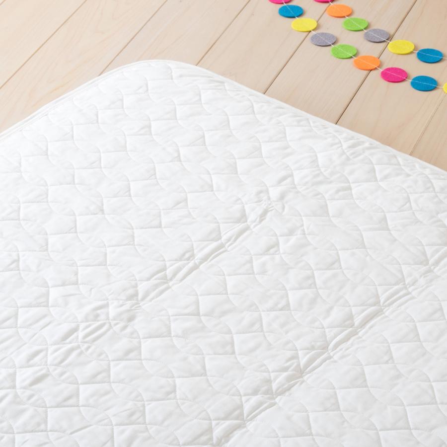 ベビー キルトパッド 敷きパッド 日本製 70×120 レギュラー 西川 赤ちゃん 汗取り 汗とり キルトパット 脱脂綿 綿100％ 吸湿 ベビー布団 | 西川 | 07