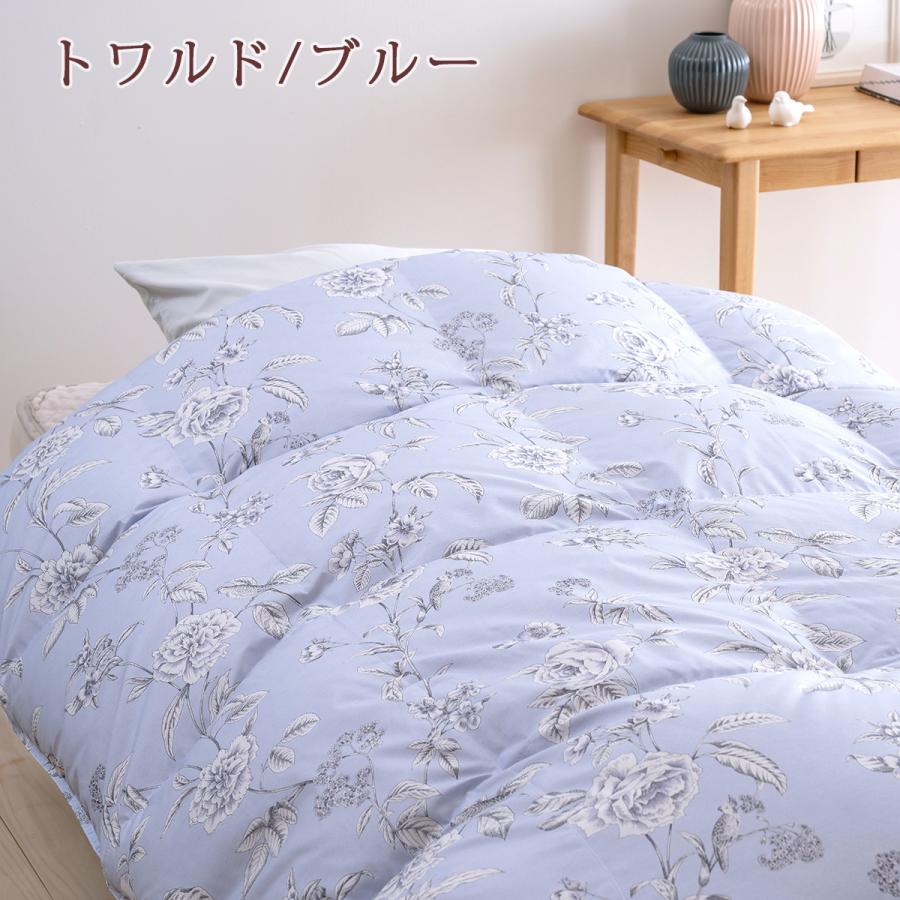 羽毛布団 シングル 西川 ハンガリー産 グース ダウン90% DP400 1.2kg 日本製 抗菌 掛け布団 羽毛回収対象 冬用 セール | 西川 | 08