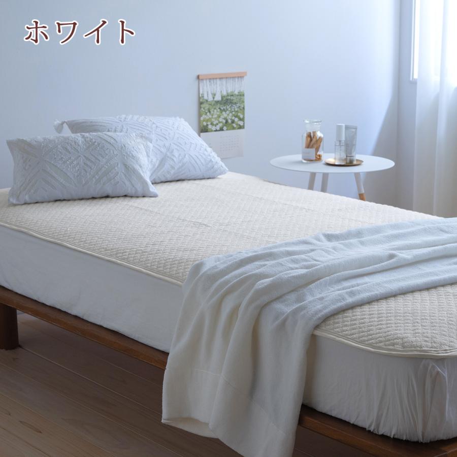 敷きパッド ダブル 西川 パイル敷パッド ウォッシャブル 丸洗いOK ベッドパッド ベッドパット兼用ダブル 送料無料 | 西川 | 09
