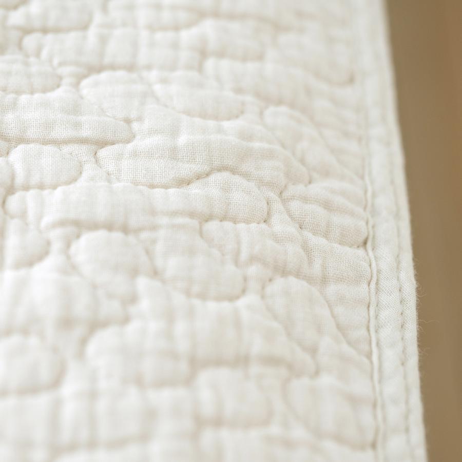 敷きパッド ダブル 西川 夏用 綿100% ガーゼ 西川産業 東京西川 涼しい ひんやり マット ベッドパッド 敷きパット 敷パット イブル | 西川 | 04