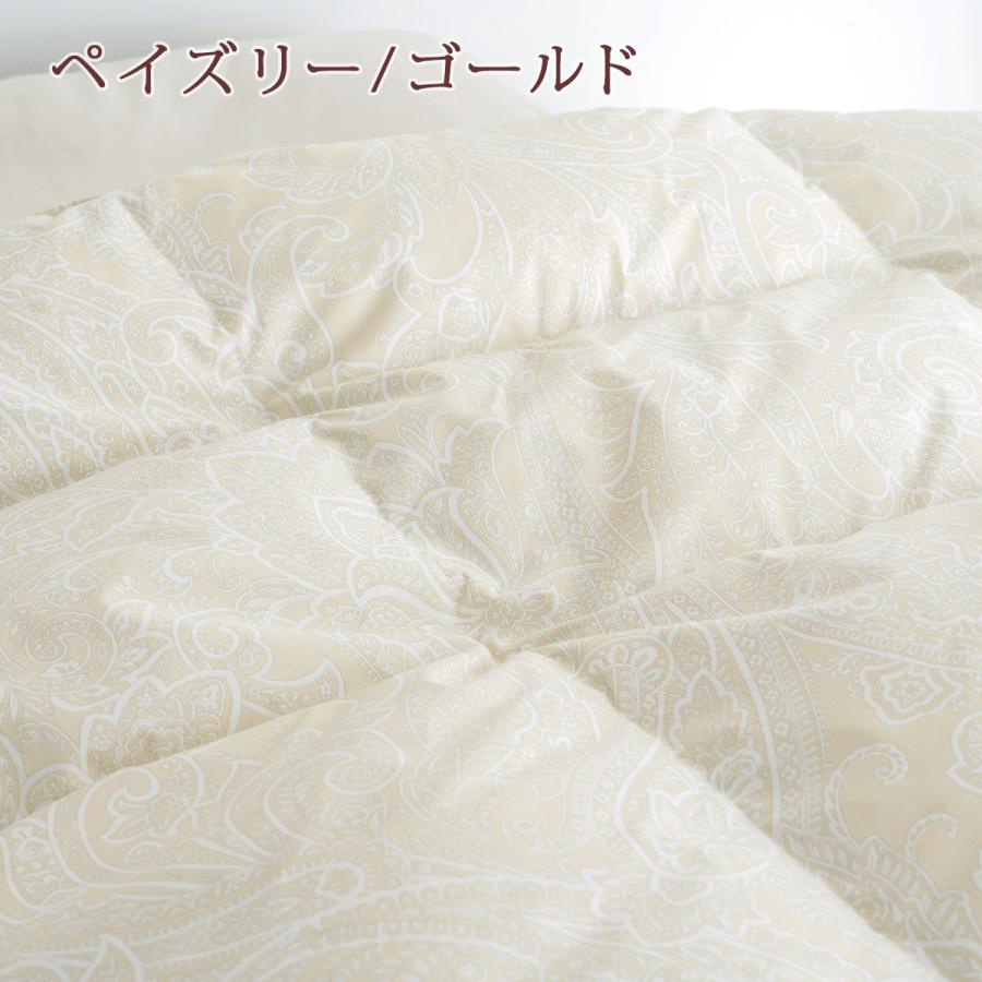 羽毛布団 西川 シングル マザー グース DP460 ハンガリー産 マザーグース ダウン95% 羽毛回収対象 1.2kg 衿元フィットキルト | 西川 | 08
