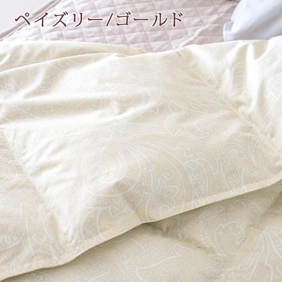 西川（nishikawa） 羽毛肌掛け布団 シングル マザーグース 洗える 羽毛
