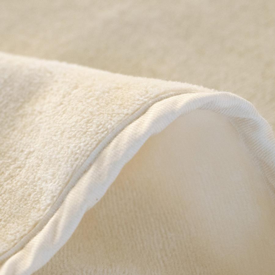 綿毛布 キング 日本製 オーガニック 綿100％ たて糸よこ糸 全て綿100% オールコットン 210cmロングサイズ シール織 ブランケット | ブランド登録なし | 07