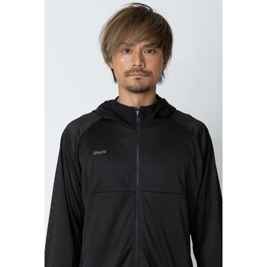 ATHLETA（アスレタ） メッシュ ジャージ トレーニング ジップ パーカー