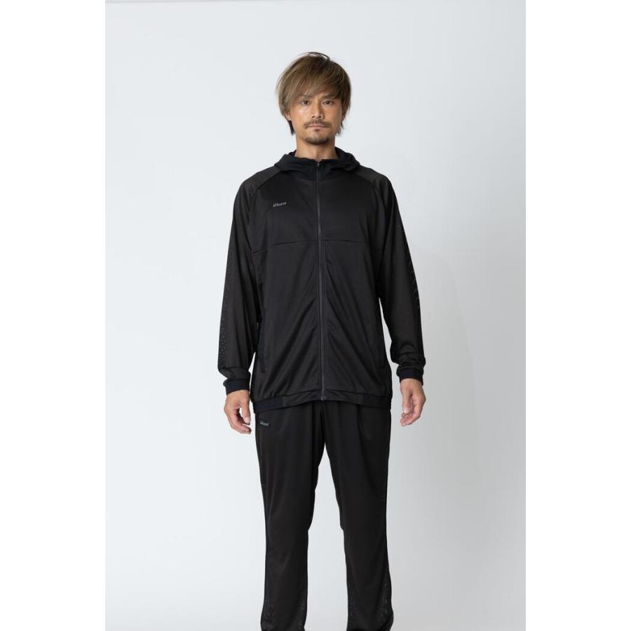 ATHLETA（アスレタ） メッシュ ジャージ トレーニング ジップ パーカー