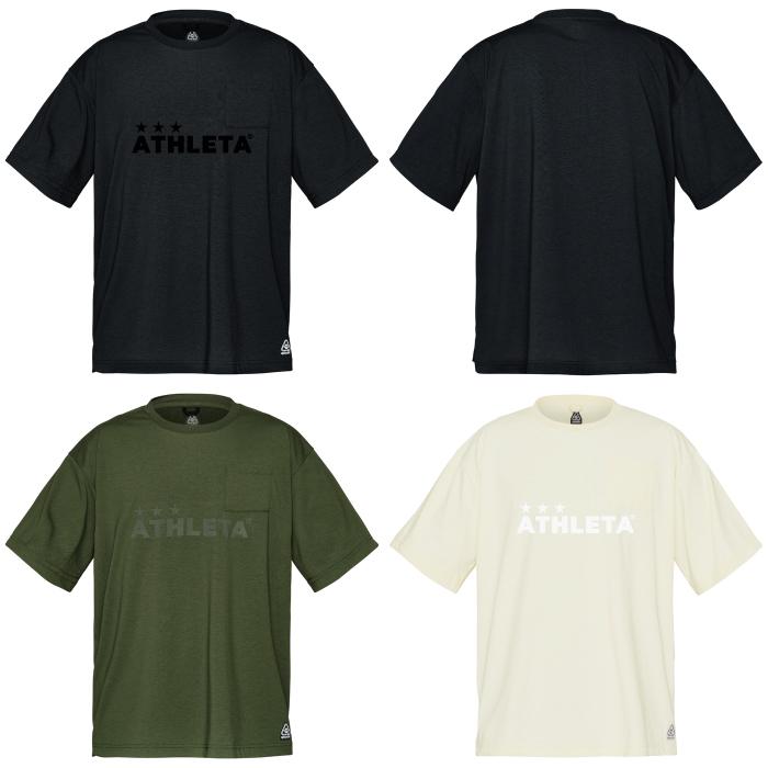 ATHLETA（アスレタ） 半袖 ポケット Tシャツ 09039 ポケ付きTシャツ