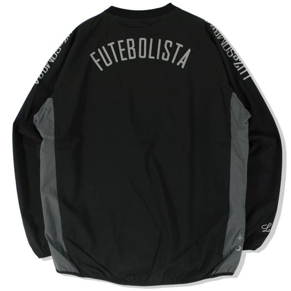 Lサイズ ルースイソンブラ 裏メッシュタフタピステ上下　ブラック ルースイソンブラ（LUZ e SOMBRA） 【メール便送料無料】 ジュニア