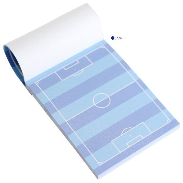 FOOTBALL LOVERS(フットボールラヴァーズ) サッカー フィールド メモパッド 3冊セット FBL-002｜futsalclothing｜03