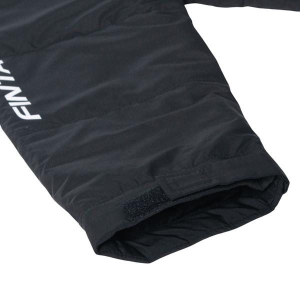 FINTA フィンタ　ユニセックス 中綿ベンチコート ブラック FINTA フィンタ ユニセックス 中綿ベンチコート ブラック 【公式通販】