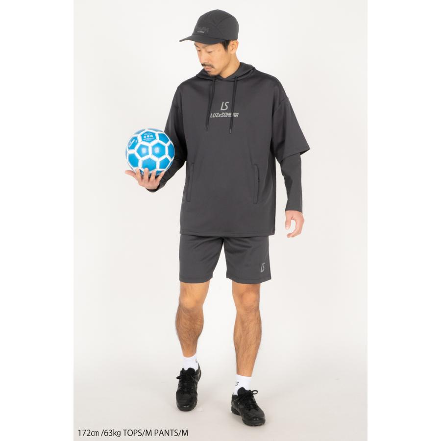 ウェア LUZ e SOMBRA TWMDRY LOGOTEE & HALF PANTS ルースイソンブラ（LUZ e SOMBRA） TWM テック スウェット ハーフ