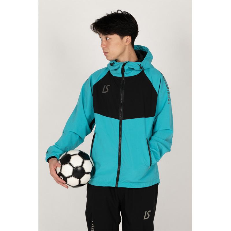 K【美品/LUZeSombra】STRETCH TAFTA JKT L ルースイソンブラ（LUZ e SOMBRA） ピステパーカー/STRETCH TAFTA MESH
