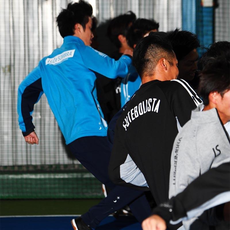 ルースイソンブラ/LUZeSOMBRA スウェットトップス/P100 STRETCH SWEAT HALF ZIP TOP（F2011112）｜futsalshop-sal｜09