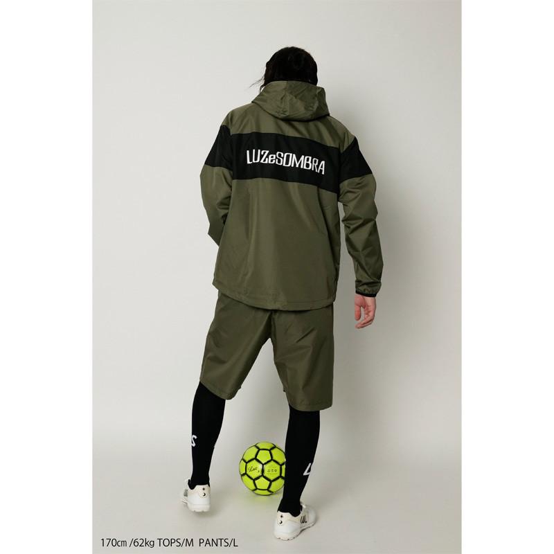 ルースイソンブラ（LUZ e SOMBRA） ピステパーカー/FLAT LINE HALFZIP