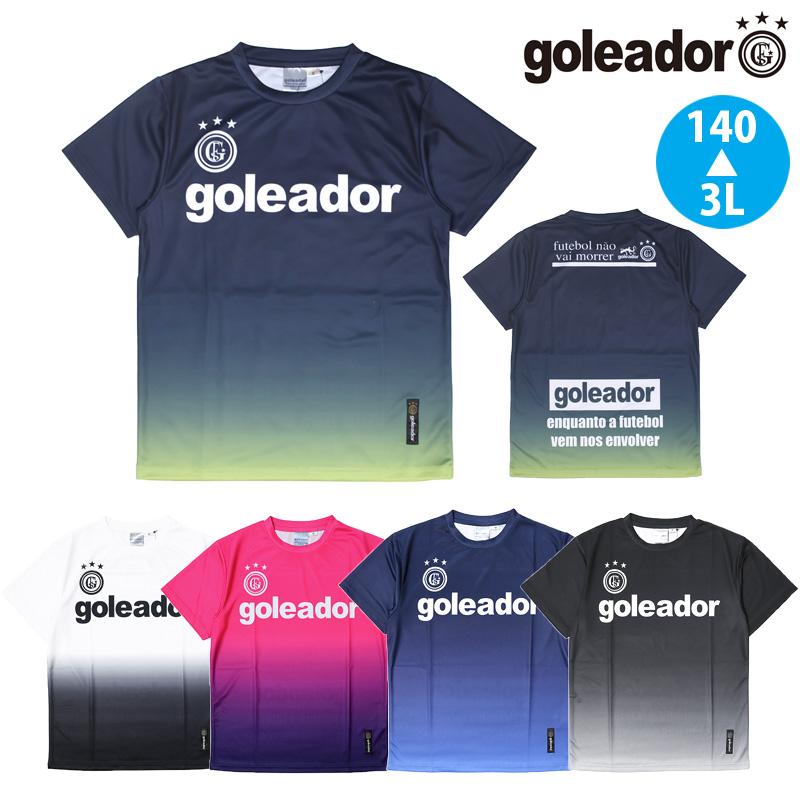 新品タグ付 goleador ゴレアドール フル昇華 プラクティス上下セット O goleador（ゴレアドール） プラクティスシャツ/昇華グラデーション