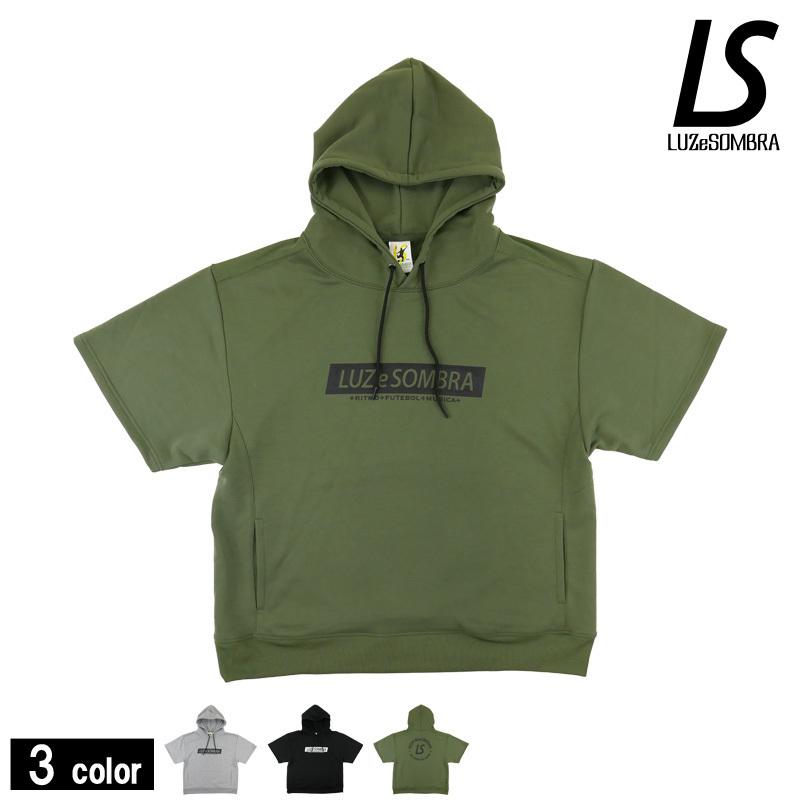 LUZ - サイズXL【パーカー】ルースイソンブラ LD SWEAT HALFSLEEVE ルースイソンブラ（LUZ e SOMBRA） スウェットパーカー/LD SWEAT