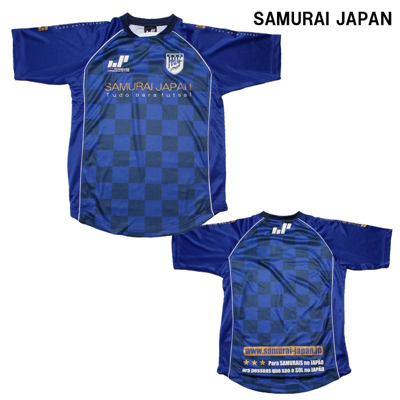 SAMURAI JAPAN/サムライジャパン 昇華ブロックチェックプラシャツ   （SJ13003）｜futsalshop-sal