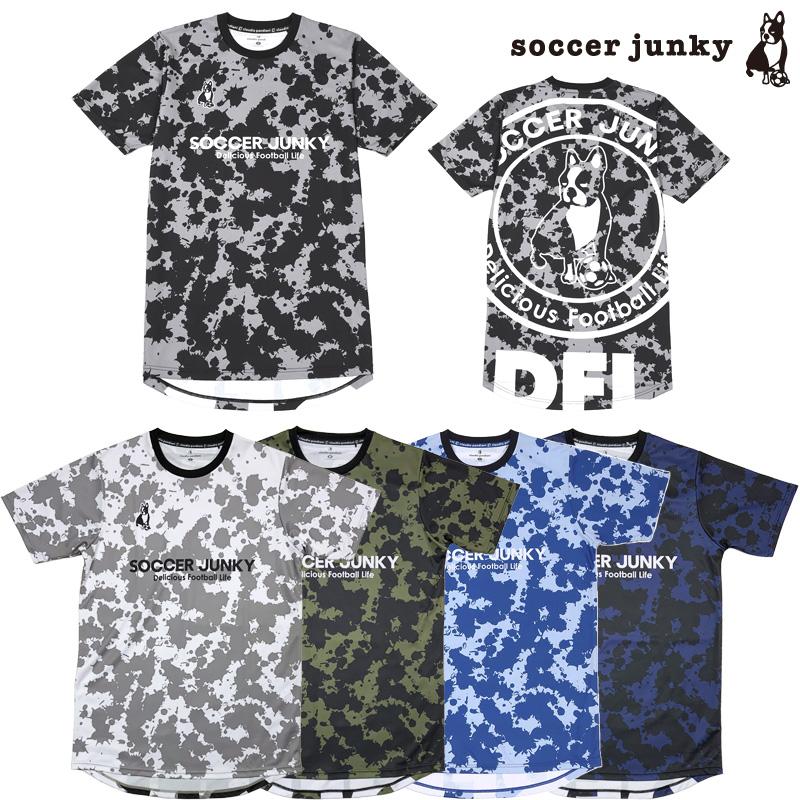 希少　美品　激レア　Soccerjunky サッカージャンキー　総柄　ウェア SoccerJunky（サッカージャンキー） ロングシルエットプラクティス